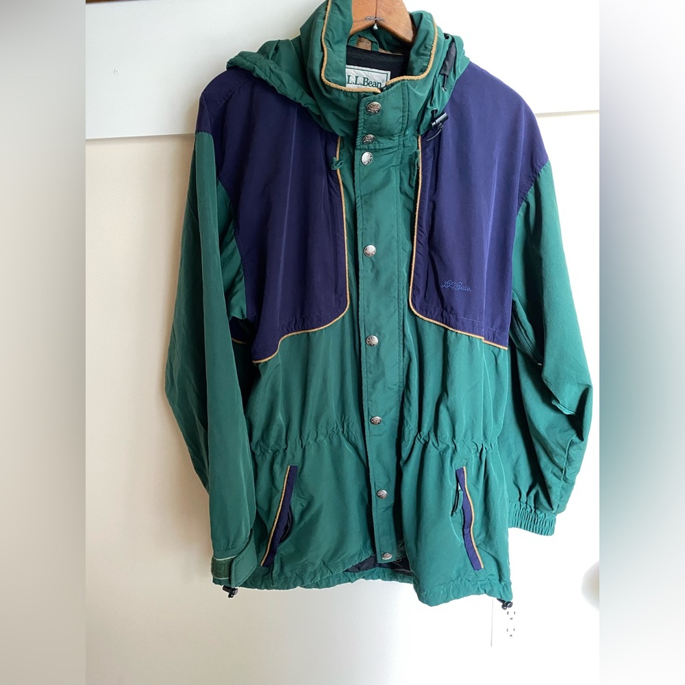 Men’s Nordic LL Bean Jacket Parka Rain Jacket Medium